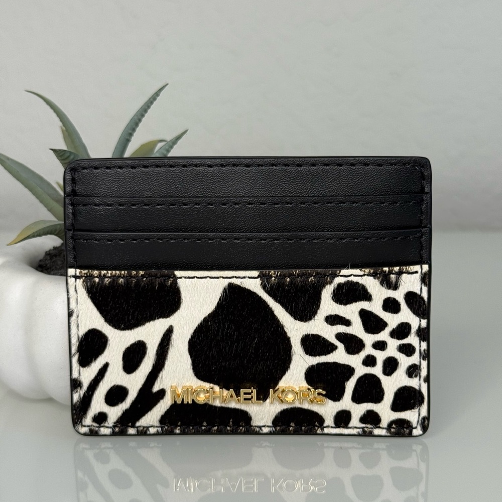 3pcs MICHAEL KORS EW Chain Crossbody Bag, Large Reed Card Holder & Dust Bag NWT - Picture 10 of 14